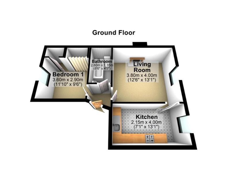 Dwellcome Home Ltd 1 Bed Apt, Half Mile To Union Street Yet Quiet, Free Parking, Fast Wifi, Ideal For Long Term Contractor, Etc Stays, Fully Equipped Kitchen, Regular Housekeeping Option - See Our Site For Assurance Aberdeen Esterno foto